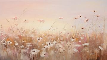 Flower field earthtones by Bianca ter Riet