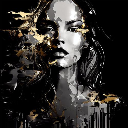 Golden black & dame blanche