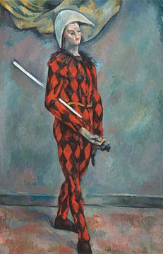 Harlequin, Paul Cézanne