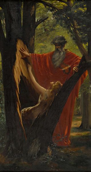 Luis Ricardo Falero - Der Sturm (1889) von Peter Balan