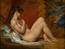 Reclining female nude, William Etty