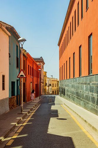 straatje in Palafrugell, Spanje