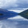 Loch Shiel op een bewolkte dag van Eddy Kievit