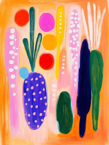 Abstracte funky kunst