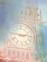 Big Ben in the clouds