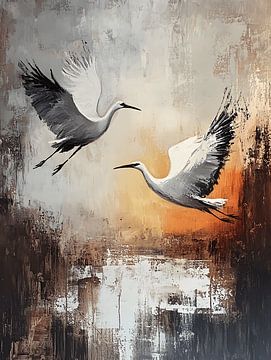 The Cranes by Gypsy Galleria