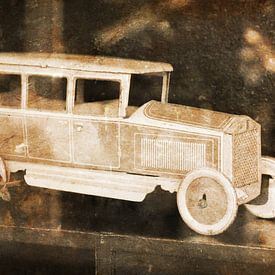 Vintage toy car by Micha Klootwijk