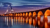 Pont 'De Oversteek', Nijmegen, Pays-Bas par Adelheid Smitt Aperçu