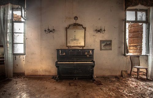 Oude piano