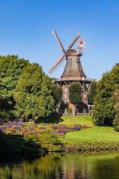 Le moulin à vent de Herdentors à Brême sur Werner Dieterich
