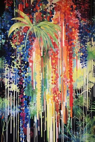 Kleurendans in Druppelvorm