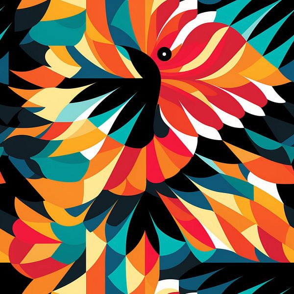 Abstract Patroon Grafisch Geometrie Symboliek Vormen modern van gm_designs