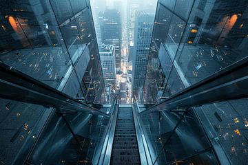 Treppen in oder um das Haus oder die Gebäude von Egon Zitter