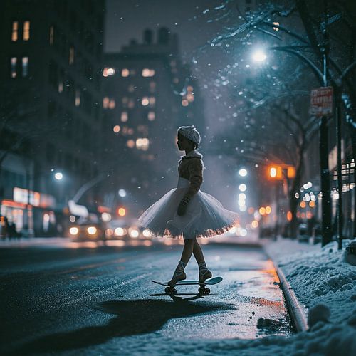 Street ballet on a roll in the Big Apple