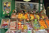 Gemüsemarkt im Viertel Montmartre in Paris von Carolina Reina Miniaturansicht
