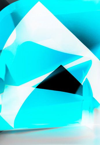 Türkis schwebend von Anette Jäger