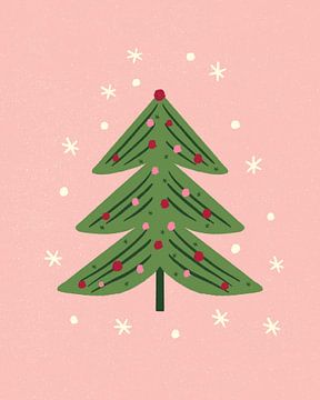 Kerstboom 2 van Angela Minca