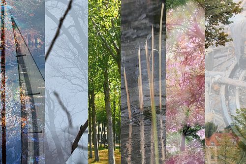 Collage van momenten | Abstracte fotografie | Modern Chic