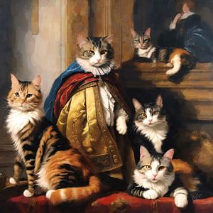 Katzen Könige und Königinnen