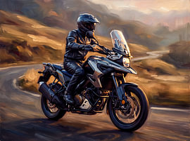 Suzuki V-Strom 1050 – Ausfahrt zum Golden Mountain