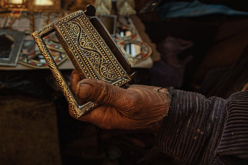 Serrure fabriquée à la main par un serrurier de Marrakech par Stille Vertelling