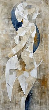 Vrouw Abstract van ARTEO Schilderijen