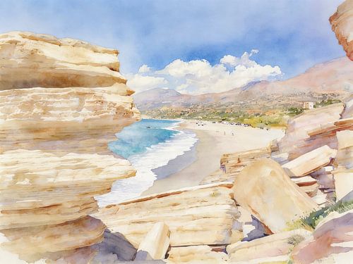 Crete – Dream beaches near Triopetra