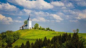 Kirche der heiligen Primus und Felician, Jamnik, Slowenien