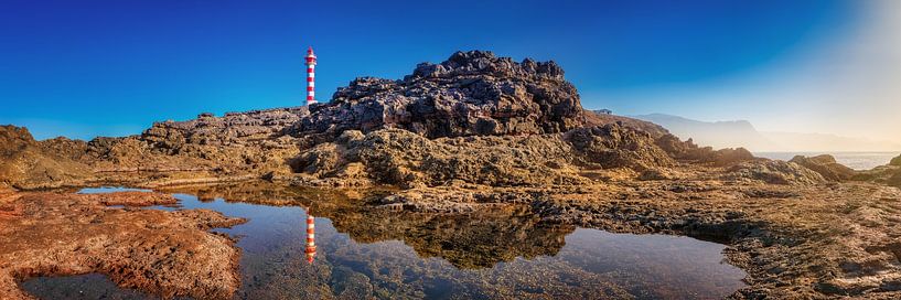 Gran Canaria mit Leuchtturm Faro de Sardina. von Voss Fine Art Fotografie