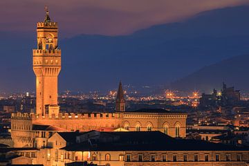 Palazzo Vecchio, Florence, Italië van Henk Meijer Photography