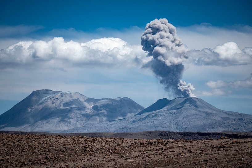 Aktiver Vulkan von Eerensfotografie Renate Eerens