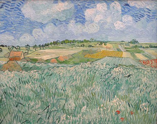 Vlakte bij Auvers, Vincent van Gogh