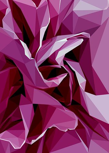 Paarse bloem achtergrond abstract