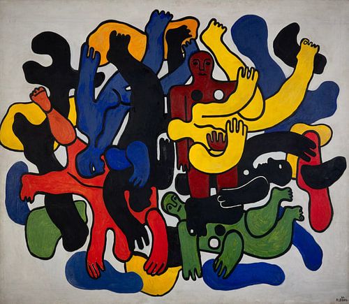 Fernand Léger, De grote duikers, 1944