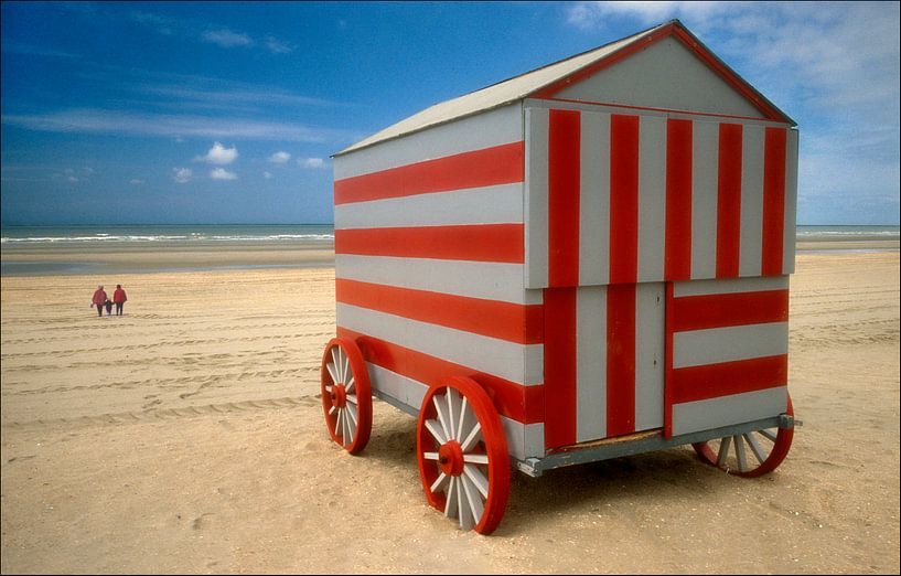 Strandhuis op wielen van Marcel van Balken