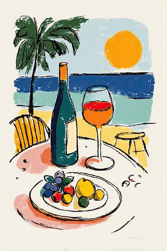 Tropical Vibes van OMG Art