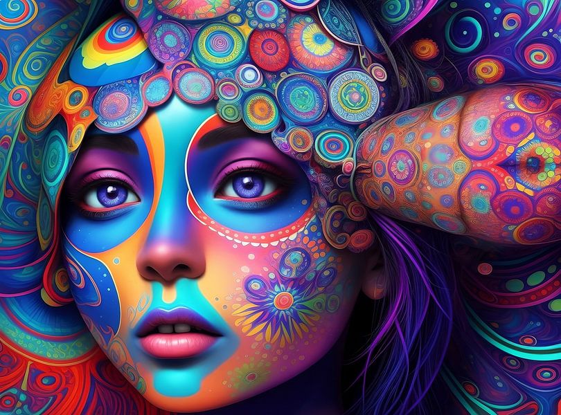 Die tätowierte Frau III von DeVerviersBelgium