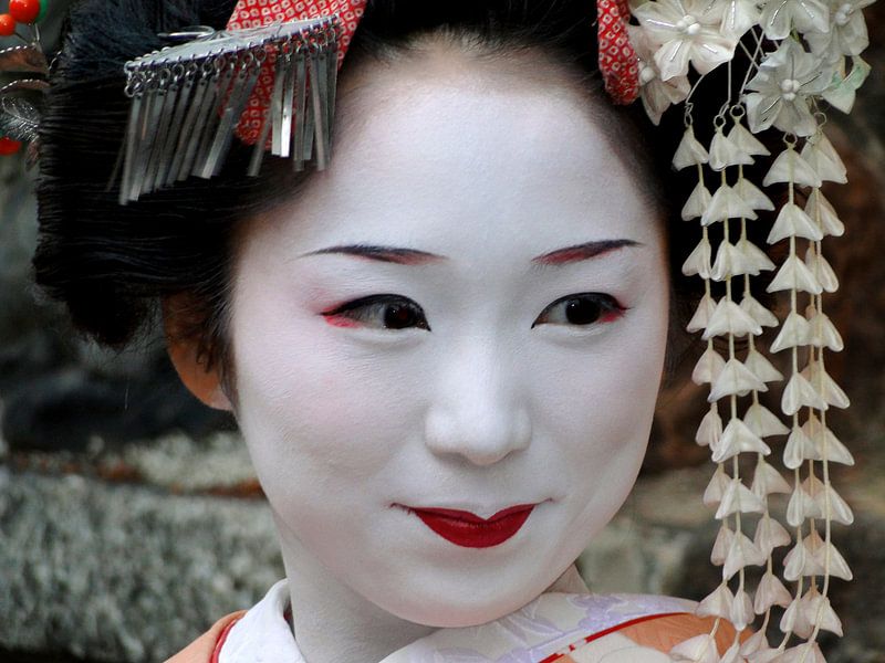 Geisha in Kyoto, Japan von Globe Trotter