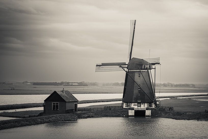 Windmill Het Noorden on Texel by Captured Created by Cathleen