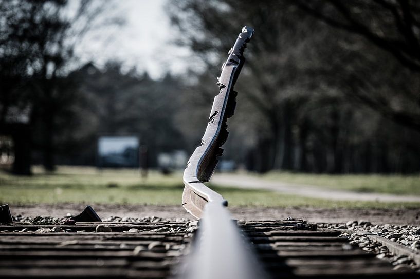 Railroad tracks Kam Westerbork by FinePixel