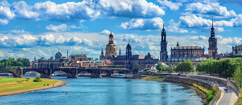 Altstadtblick Dresden von Ullrich Gnoth