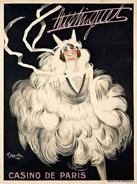 Leonetto Cappiello - Mistinguett, Casino De Paris (1920) van Peter Balan