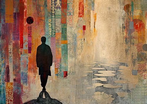 Geometrische Silhouette