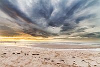 Zonsondergang op het Strand II