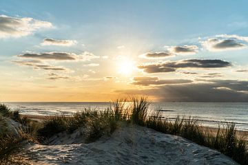 Plage de Noordwijk sur Jeanette van Starkenburg