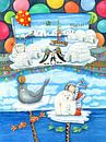 Polar Bears, Seals, Penguins and Me in Ice Land by Sonja Mengkowski thumbnail