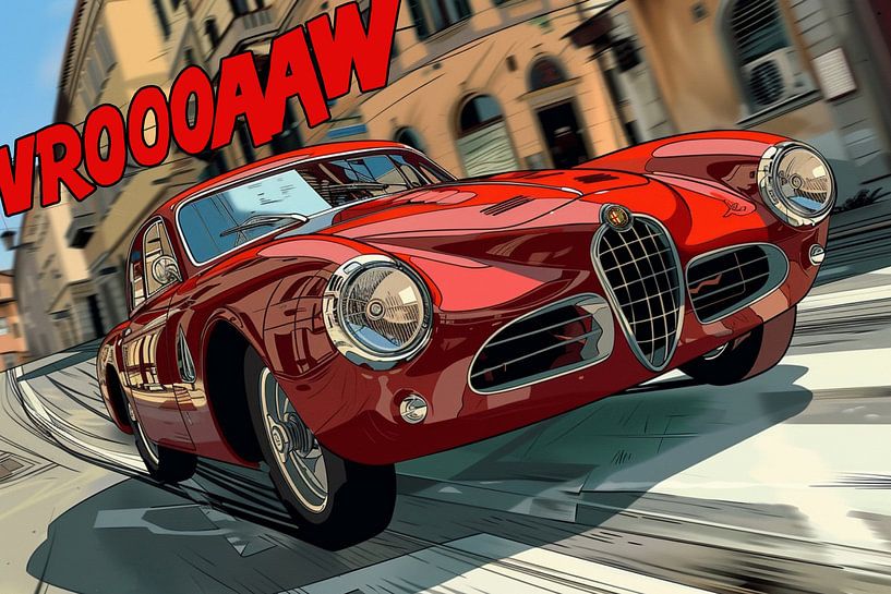 Mille Miglia 1952 (Streifen) von Harmannus Sijbring