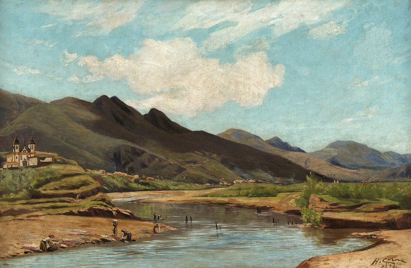 Hipólito Caron~Sabbath Landscape, GM by finemasterpiece