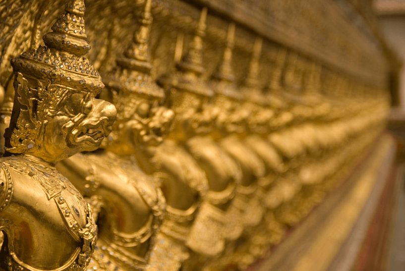 Gouden Garuda's van Olaf