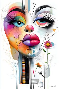 kunstachtige en grappige whimsical karikatuur van Gelissen Artworks